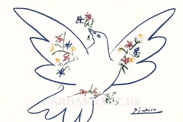 Picasso: Colombe du Festival de la Jeunesse - Picasso - Postkarte