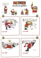 Janosch Sticker - Geschenkaufkleber Weihnachten - Postkarte Janosch Sticker - Geschenkaufkleber Weihnachten - Postkarte
