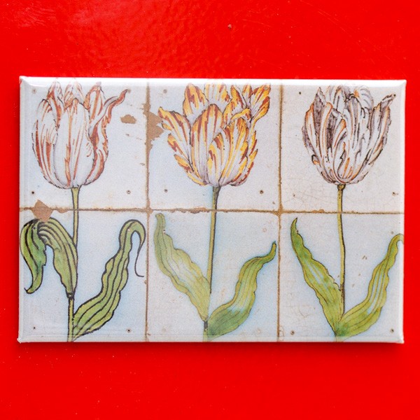 Tulpen - Majolika - Magnet