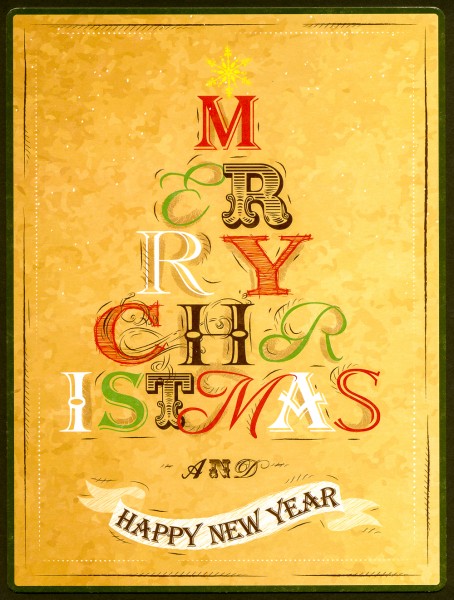 Merry Christmas and Happy New Year - PosterCard