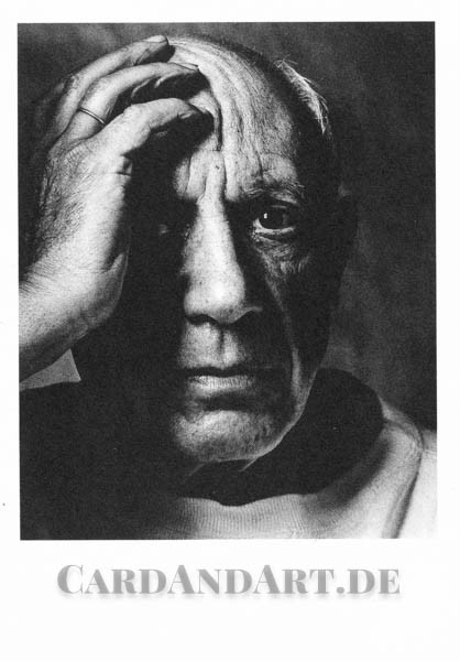 Picasso Pablo: Photographie 1954 - Postkarte