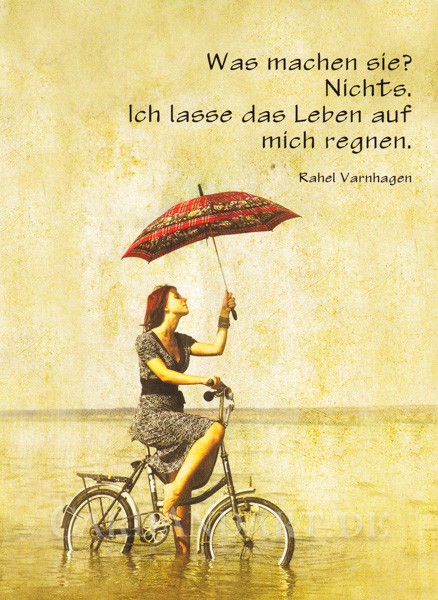 Was machen Sie? Nichts.... - Postkarte