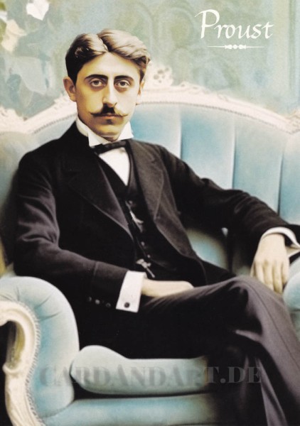 Gwenaelle Trolez - Marcel Proust - Postkarte