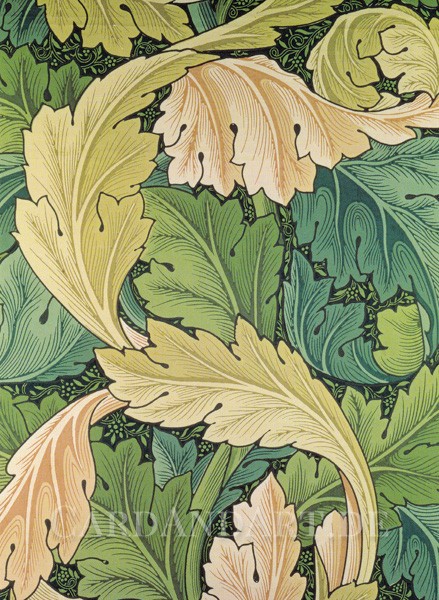 Morris William: Acanthus - Postkarte