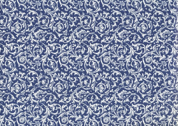 Carta Varese Italienisches Buntpapier 50 x 70 cm blau Überzugspapier 
