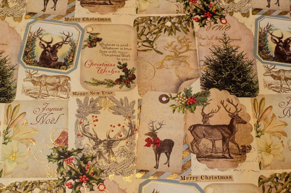 Vintage Noel - Carta Varese Geschenkpapier