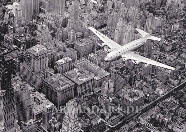 View over Manhatten - Postkarte