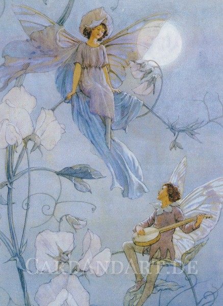 Tarrant Margaret: Fairies Serenade - Postkarte