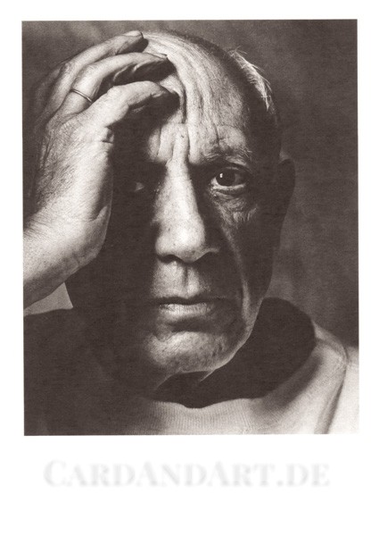 Picasso Pablo: Photographie 1954 - Postkarte