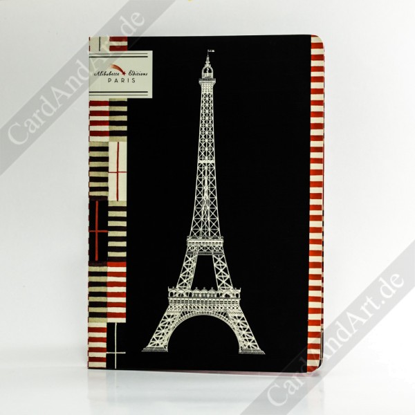 Notizbuch - Eiffel Art déco - A5