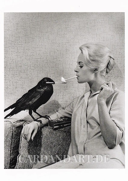 Tippi Hedren: Die Vögel - Postkarte