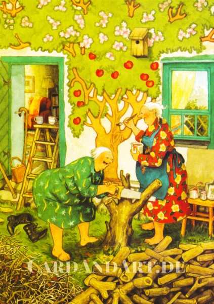 Inge Löök: Unser Apfelbäumchen - Postkarte Nr. 78