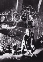 Pablo Picasso malt - Postkarte Pablo Picasso malt - Postkarte