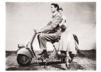 Audrey Hepburn und Gregory Peck - Postkarte Audrey Hepburn und Gregory Peck - Postkarte