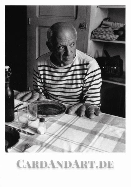 Picasso and the Loaves - Postkarte