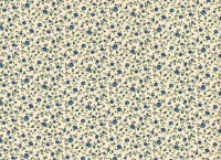 Blümchen so blau - Geschenkpapier aus Italien Blümchen so blau - Geschenkpapier aus Italien