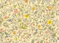 Primavera - Geschenkpapier mit goldfarbenem Druck Primavera - Geschenkpapier mit goldfarbenem Druck