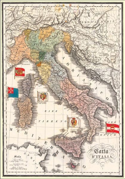 Italia - Vintage Poster