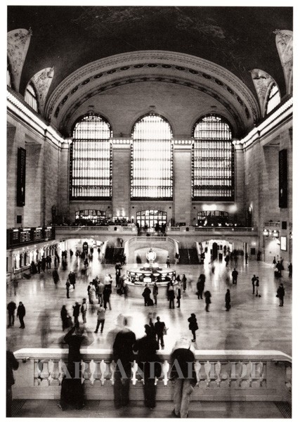 Venzl, Maike: New York City, Grand Central Station - Postkarte