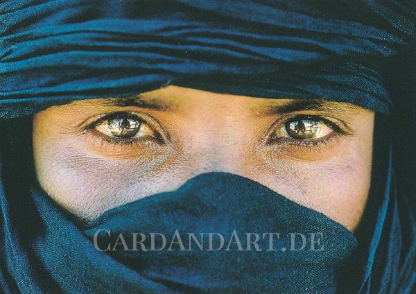 Tuareg - Postkarte