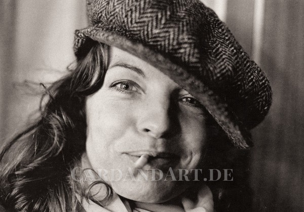 Romy Schneider, Berlin 1976 - Postkarte