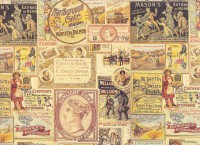 Werbung anno dazumal - Geschenkpapier Werbung anno dazumal - Geschenkpapier