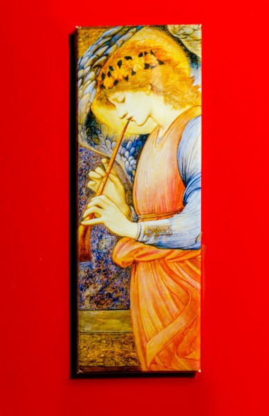 Burne - Jones, Flageolett spielender Engel - Magnet