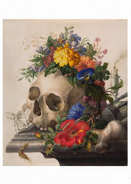 Henstenburgh, H.: Vanitas Still Life - Postkarte