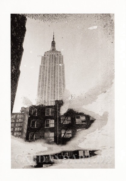 Kertesz, André, New York im Schnee - Postkarte