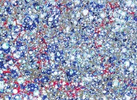 Lapis Lux - Marmorpapier mit goldfarbenem Druck Lapis Lux - Marmorpapier mit goldfarbenem Druck