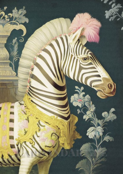 Gwenaelle Trolez - Zebra - Postkarte