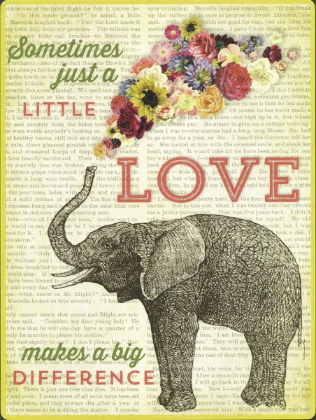 Love - PosterCard & Kuvert - Maxikarte