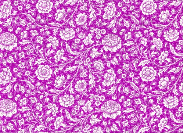 Wiesenblumen pink - Carta Varese Papier