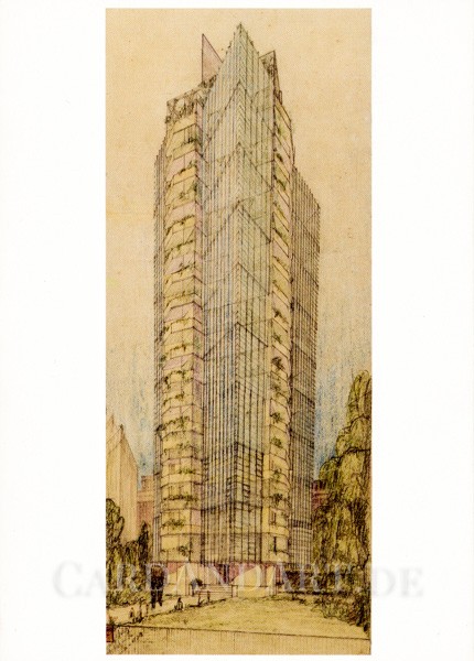 Wright, Frank Lloyd - St. Mark´s in The Bouwerie Towers, New York - Postkarte