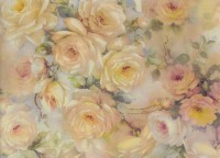 Pastellrosen - Geschenkpapier Pastellrosen - Geschenkpapier