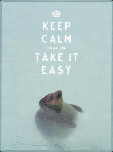 Keep Calm - PosterCard & Kuvert - Maxikarte