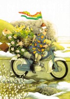 Inge Löök: Früüühling - Postkarte Nr. 34 Inge Löök: Früüühling - Postkarte Nr. 34