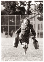 Voll in Schuss - Postkarte Voll in Schuss - Postkarte