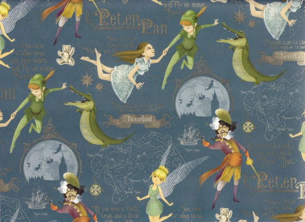 Peter Pan - Geschenkpapier