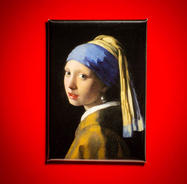 Vermeer: Mädchen mit dem Perlenohrring - Magnet