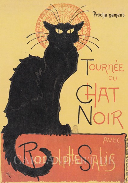 Tournée du Chat Noir - Postkarte