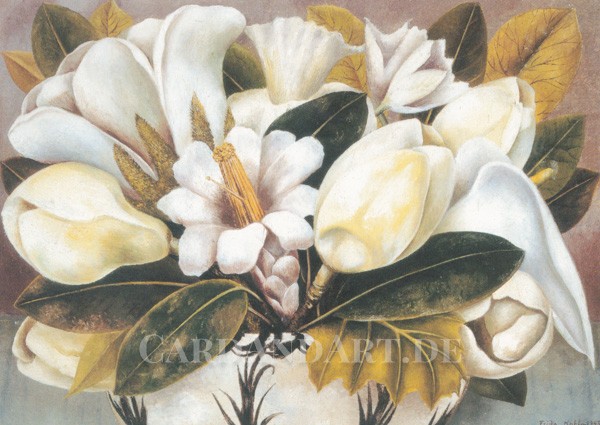 Kahlo Frida: Magnolien - Postkarte