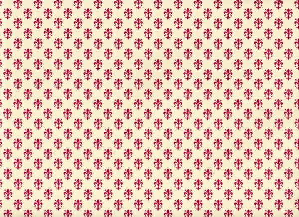 Lilie rot - Carta Varese Geschenkpapier