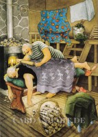 Inge Löök: Finnische Massage - Postkarte Nr. 69 Inge Löök: Finnische Massage - Postkarte Nr. 69