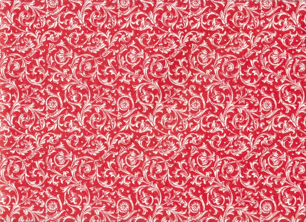 Italienisches Buntpapier 50 x 70 cm rot Überzugspapier Carta Varese 