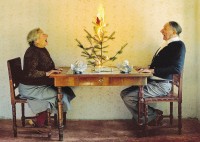 Hilfe, das Bäumchen brennt - Postkarte Hilfe, das Bäumchen brennt - Postkarte