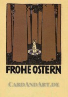 Frohe Ostern - Wiener Werkstätten - Postkarte Frohe Ostern - Wiener Werkstätten - Postkarte