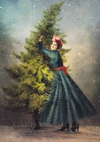 Catrin Welz-Stein, Der Tannenbaum - Postkarte Catrin Welz-Stein, Der Tannenbaum - Postkarte