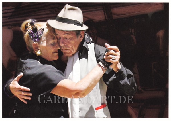 Tango is life - Postkarte