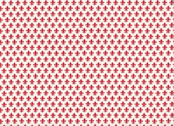Giglio rot - klassisches Carta Varese Papier